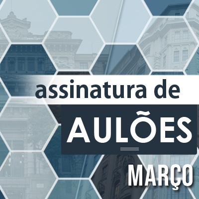 Assinatura de Aulões para Concurso TJSP e MPSP Vunesp 2021 - Março