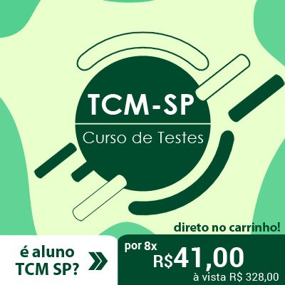 TCM SP Concurso 2021 | Curso de Questões