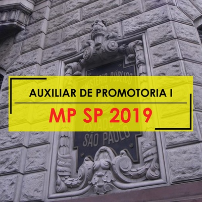 Curso MP SP Auxiliar de Promotoria 2019