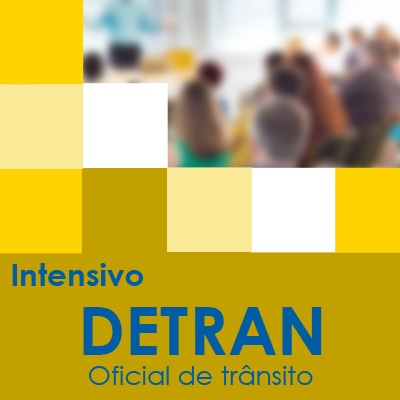 Curso Intensivo Detran SP 2019 Oficial de Trânsito - Presencial